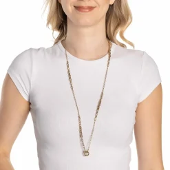 Halskette SUZANNE 80 cm gold Clip & Mix*LEONARDO Best