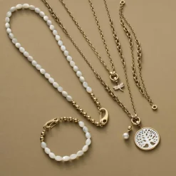 Halskette TOMKE Clip & Mix 50 cm gold*LEONARDO Online