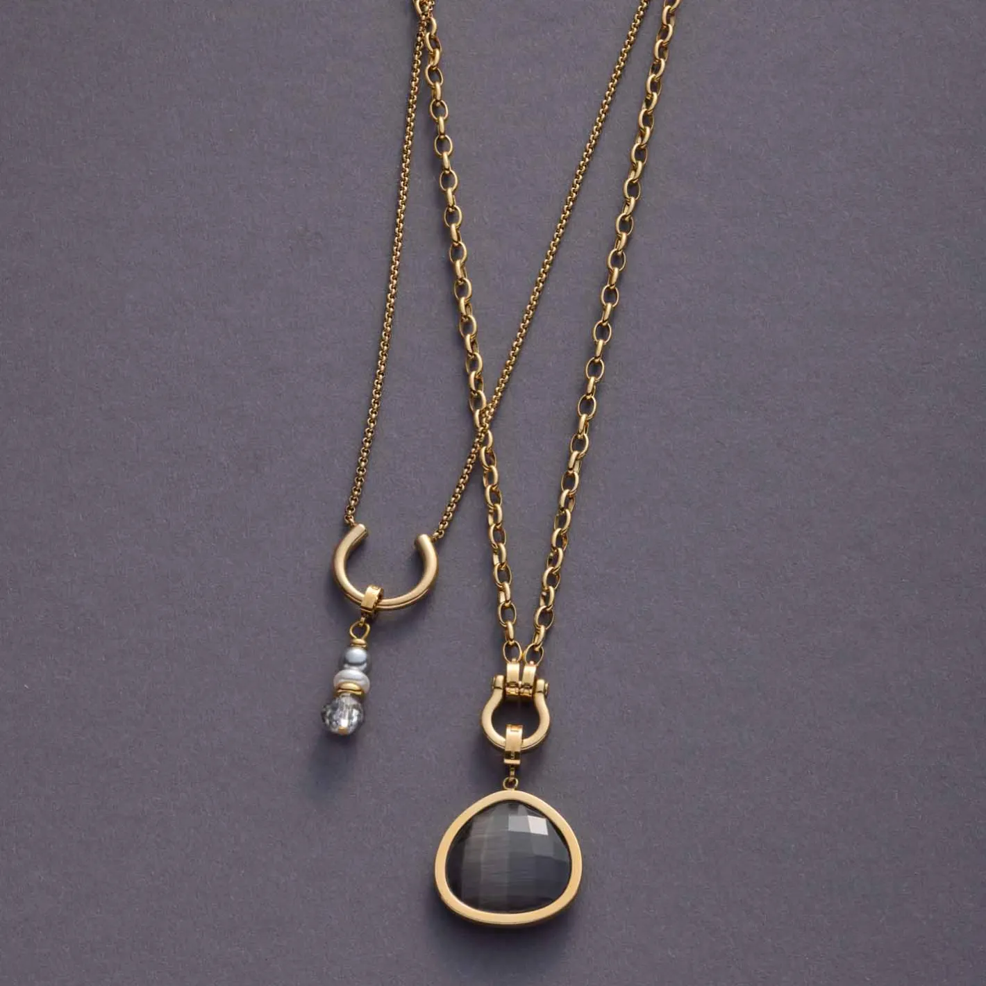 Halskette TOMKE Clip & Mix 50 cm gold*LEONARDO Online