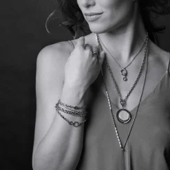 Halskette YVETTE 60 cm gold Clip & Mix*LEONARDO Outlet