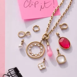 Halskette YVETTE 60 cm gold Clip & Mix*LEONARDO Outlet