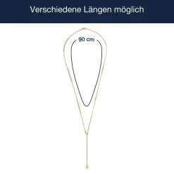 Halskette YVONNE 90 cm gold*LEONARDO Clearance