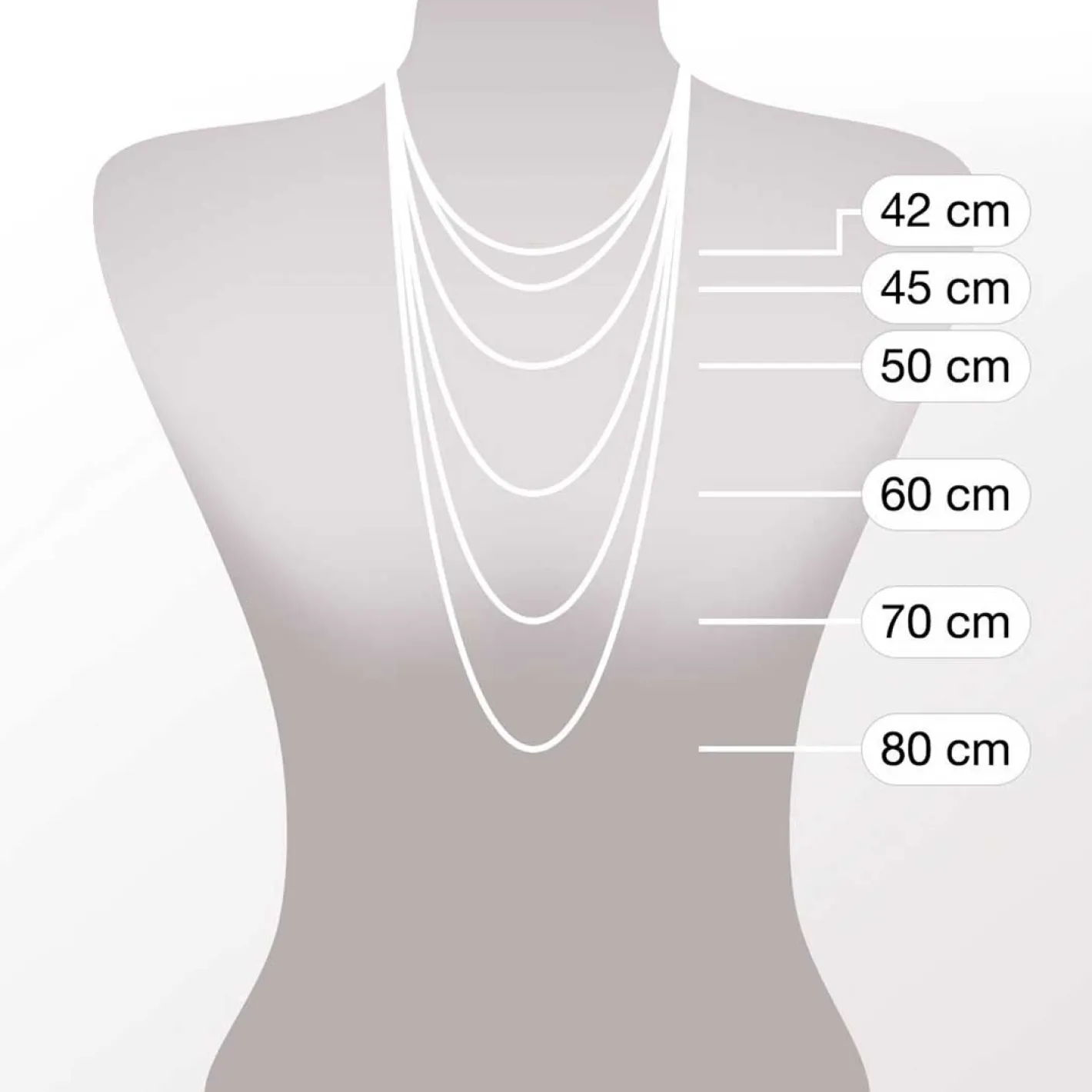 Halskette YVONNE 90 cm gold*LEONARDO Clearance