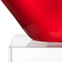 Herzskulptur HEART 24 cm rot mit persönlicher Gravur*LEONARDO Best