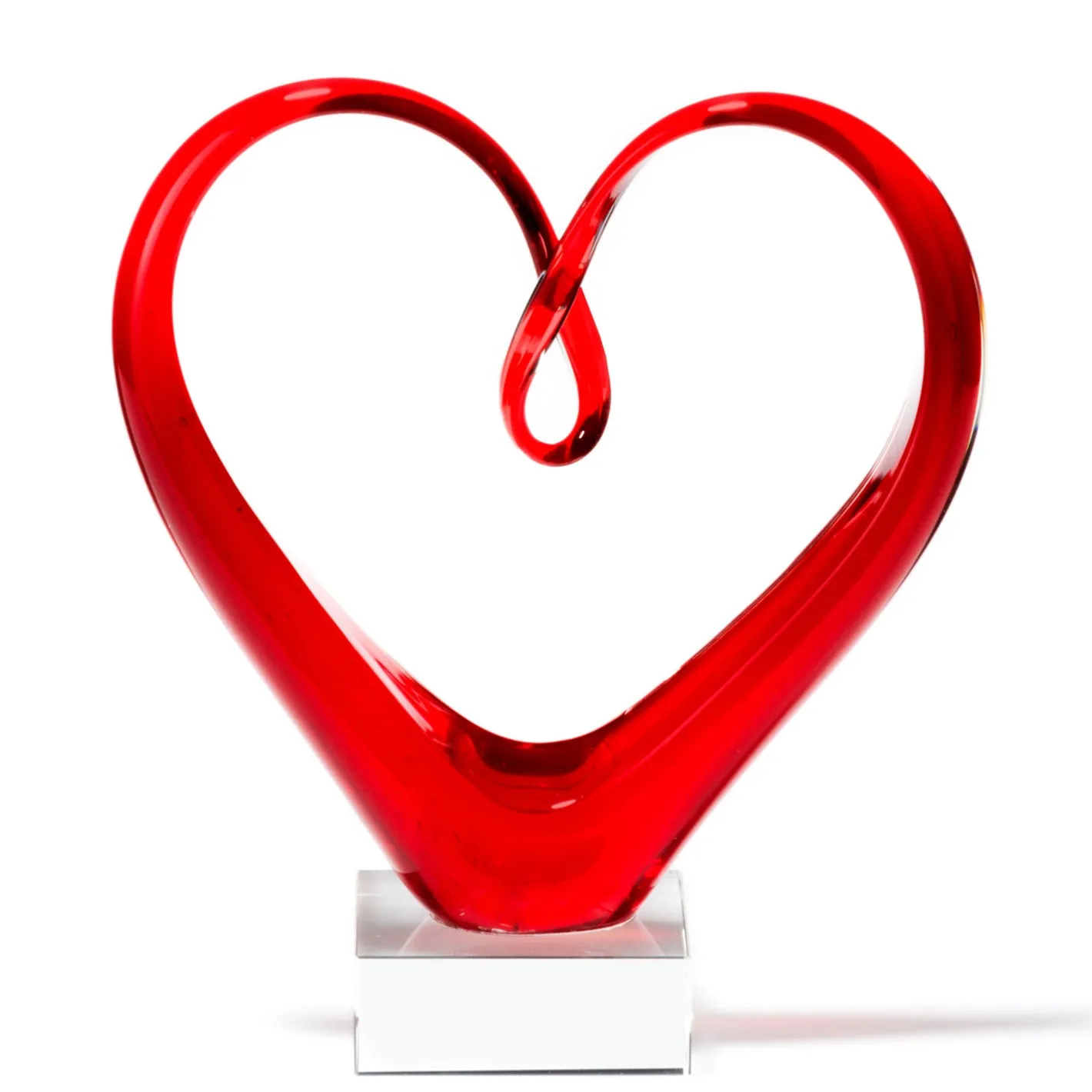 Herzskulptur HEART 24 cm rot*LEONARDO Best
