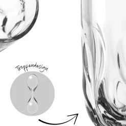 Kaffeeglas GOCCE 220ml 3. Variante 2er-Set*LEONARDO Online