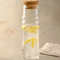 Karaffe SOLE 0,9 l mit Korkstopfen*LEONARDO Hot