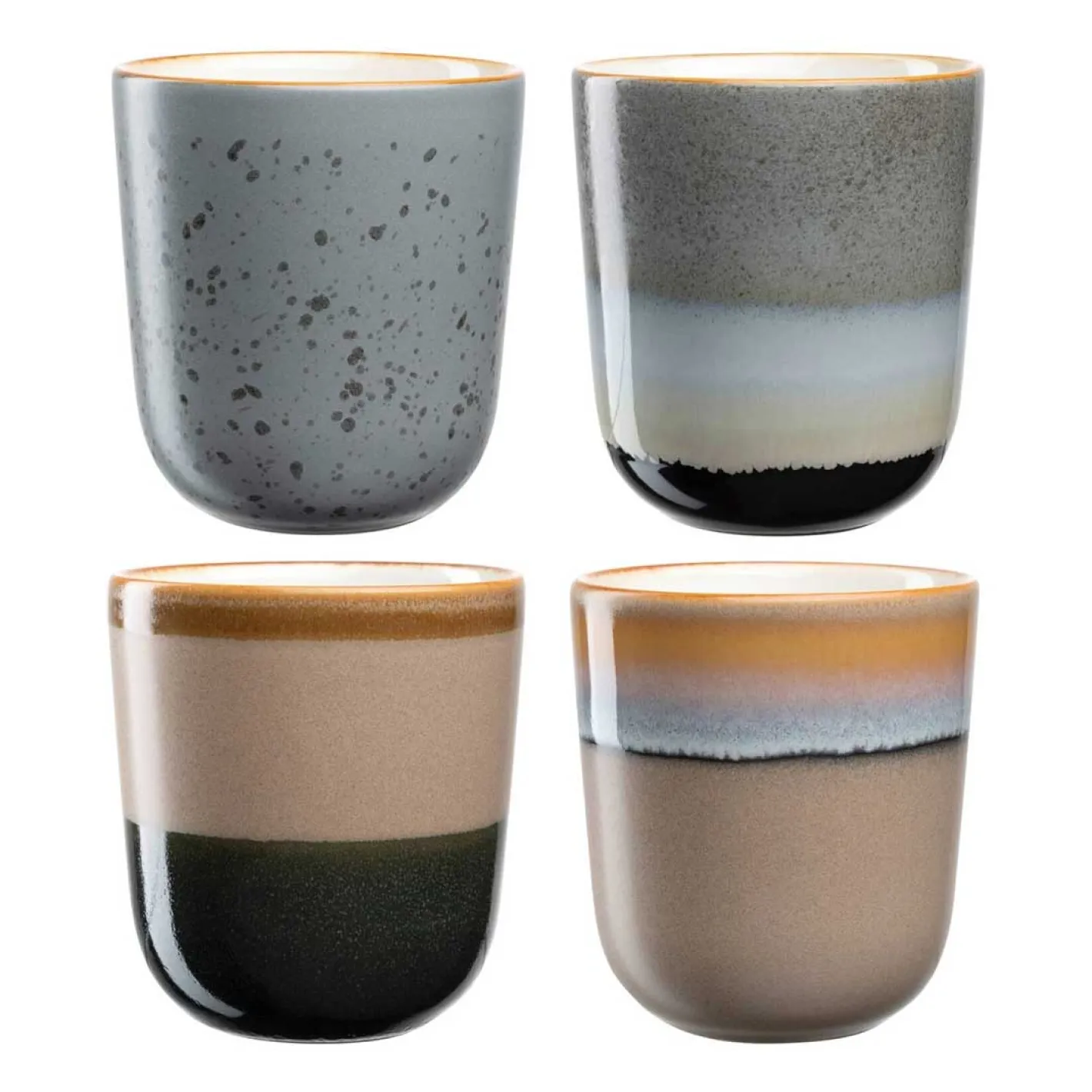 Keramikbecher ROMA 330 ml 4er-Set*LEONARDO Outlet