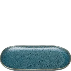 Keramikplatte MATERA 22 cm x 12 cm blau*LEONARDO Online