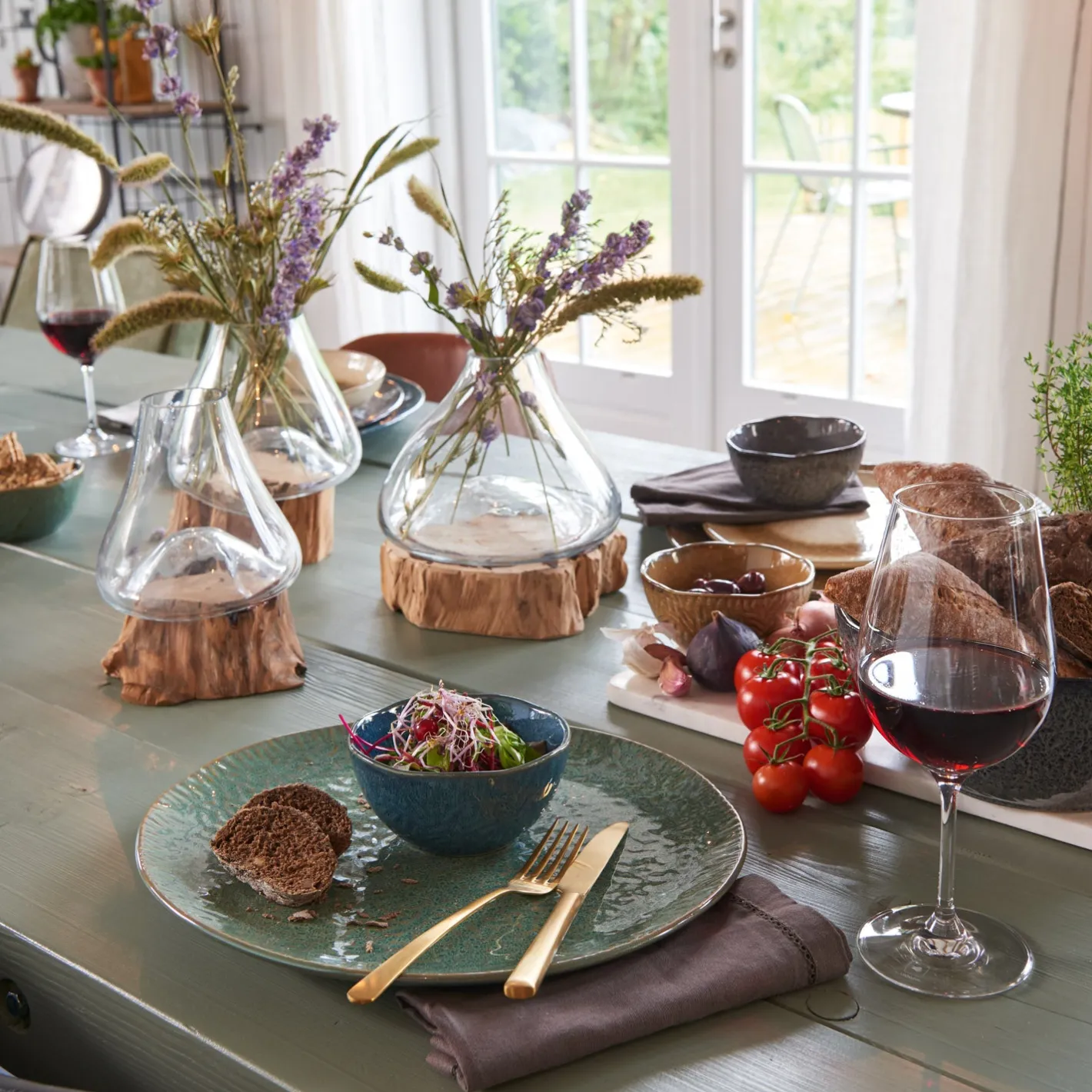 Keramikschale MATERA 12 cm blau 6er-Set*LEONARDO Online