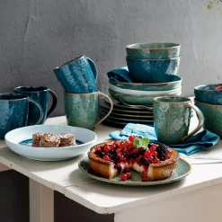 Keramikschale MATERA 15 cm grün 6er-Set*LEONARDO Online