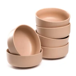 Keramikschale ROMA 16 cm apricot 6er-Set*LEONARDO