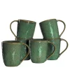 Keramiktasse MATERA 430 ml grün 6er-Set*LEONARDO Hot
