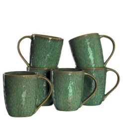 Keramiktasse MATERA 430 ml grün 6er-Set*LEONARDO Hot