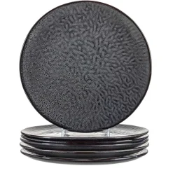 Keramikteller MATERA 27 cm anthrazit 6er-Set*LEONARDO Outlet