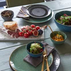 Keramikteller MATERA 32 cm grün*LEONARDO