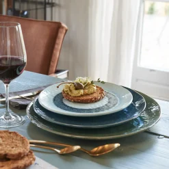 Keramikteller MATERA 32 cm grün*LEONARDO