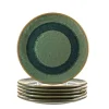 Keramikteller MATERA 23 cm grün 6er-Set*LEONARDO Best