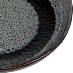 Keramikteller MATERA 21 cm anthrazit tief 6er-Set*LEONARDO Outlet