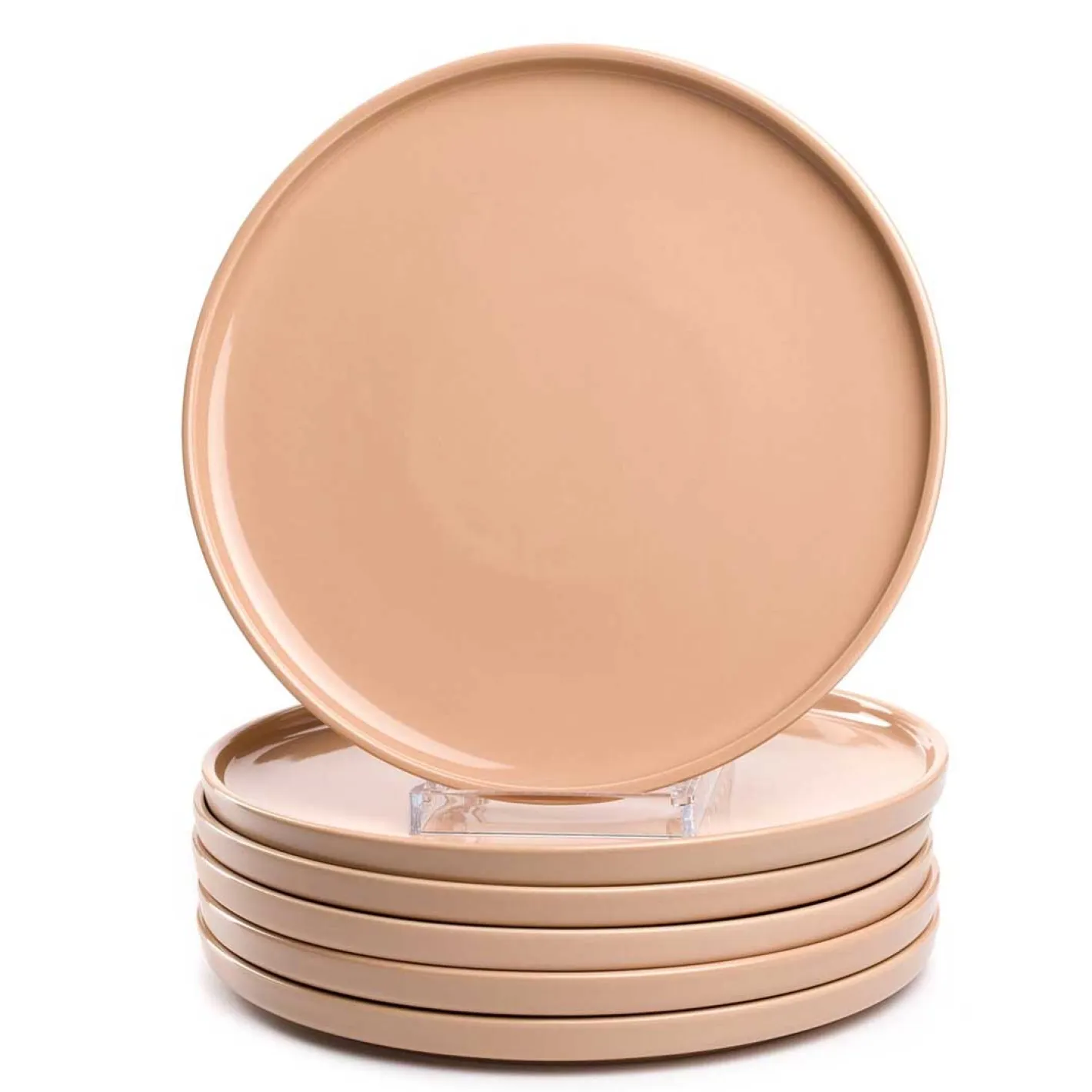 Keramikteller ROMA 27 cm apricot 6er-Set*LEONARDO