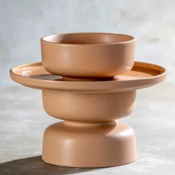 Keramikteller ROMA 27 cm apricot 6er-Set*LEONARDO