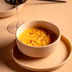 Keramikteller ROMA 22 cm apricot 6er-Set*LEONARDO Outlet