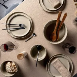 Keramikteller ROMA 22 cm beige 6er-Set*LEONARDO New