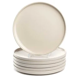 Keramikteller ROMA 27 cm creme 6er-Set*LEONARDO New