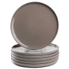 Keramikteller ROMA 27 cm taupe 6er-Set*LEONARDO Hot