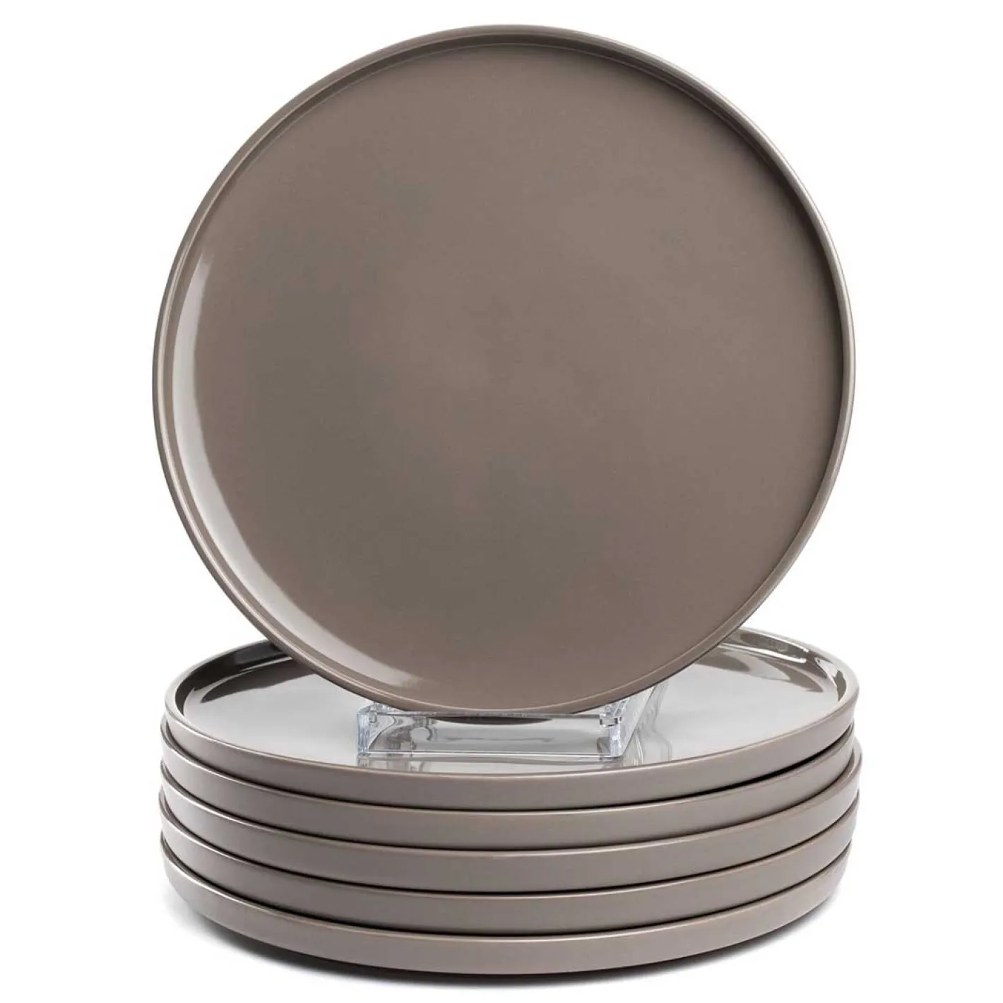 Keramikteller ROMA 27 cm taupe 6er-Set*LEONARDO Hot