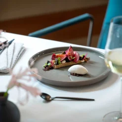 Keramikteller ROMA 22 cm taupe 6er-Set*LEONARDO Discount