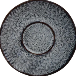 Keramikuntertasse MATERA 15 cm anthrazit 4er-Set*LEONARDO Best