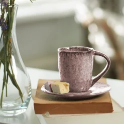 Keramikuntertasse MATERA 11 cm rosé 4er-Set*LEONARDO Sale