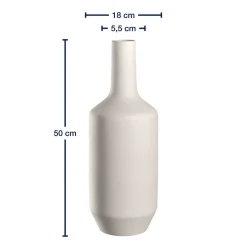 Keramikvase MILANO 50 cm creme*LEONARDO Clearance