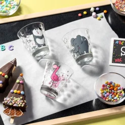 Kinderbecher BAMBINI OPTIC 215 ml Flamingo 6er-Set*LEONARDO Online