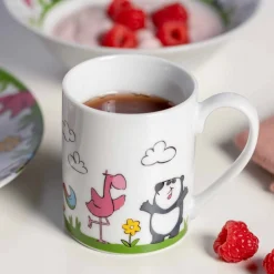 Kindergeschirr BAMBINI Einhorn/Panda/Flamingo 3-teilig*LEONARDO Discount