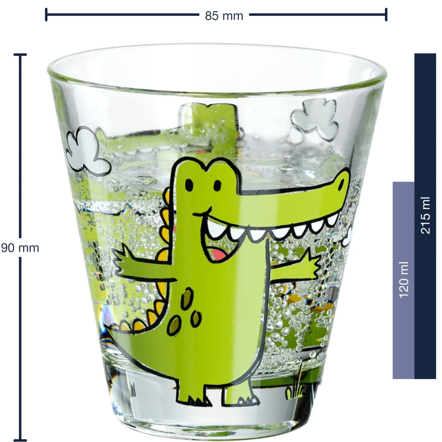 Kindertrinkset BAMBINI 3-teilig Krokodil*LEONARDO Discount