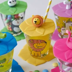 Kindertrinkset BAMBINI 9-teilig Löwe/Krokodil/Elefant*LEONARDO Discount