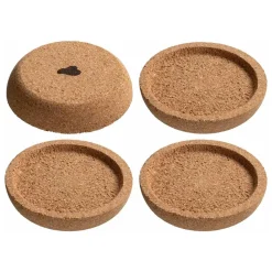 Korkuntersetzer GOCCE 6 cm 4er-Set*LEONARDO Hot