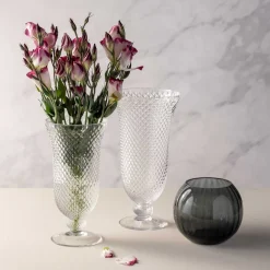 Kugelvase POESIA 13 cm grau*LEONARDO Clearance