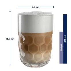 Latte Macchiato Set GOCCE 6-teilig*LEONARDO Outlet