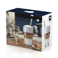 Latte Macchiatoset SOLO 410 ml 4-teilig*LEONARDO Outlet