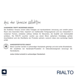 Leuchter RIALTO 33 cm satiniert*LEONARDO Clearance