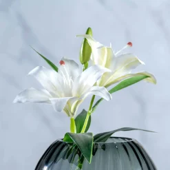 Lilie FIORE 38 cm weiß*LEONARDO Discount