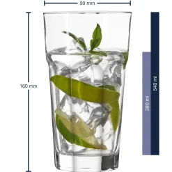 Longdrinkglas ROCK 540 ml 4er-Set*LEONARDO Outlet