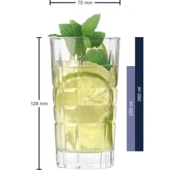 Longdrinkglas SPIRITII 260 ml 4er-Set*LEONARDO Outlet