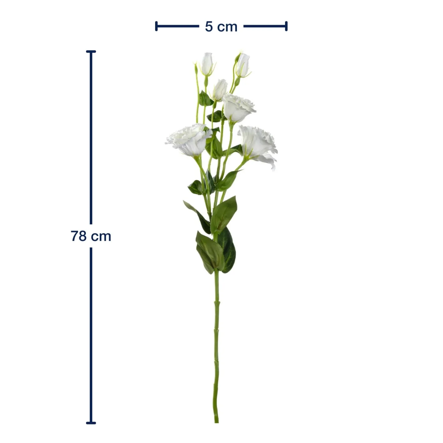 Lysianthus FIORE 78 cm weiß*LEONARDO Outlet