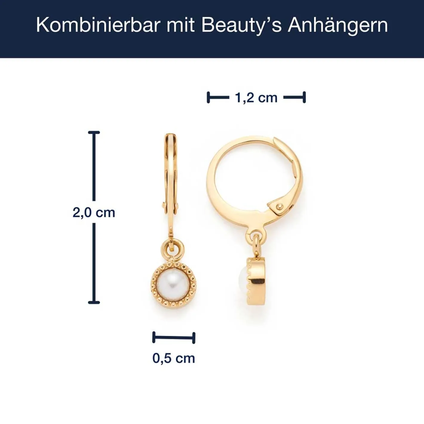 Ohrring ALTHINA gold CIAO*LEONARDO Clearance