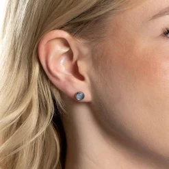 Ohrstecker BEA grau blau*LEONARDO Clearance