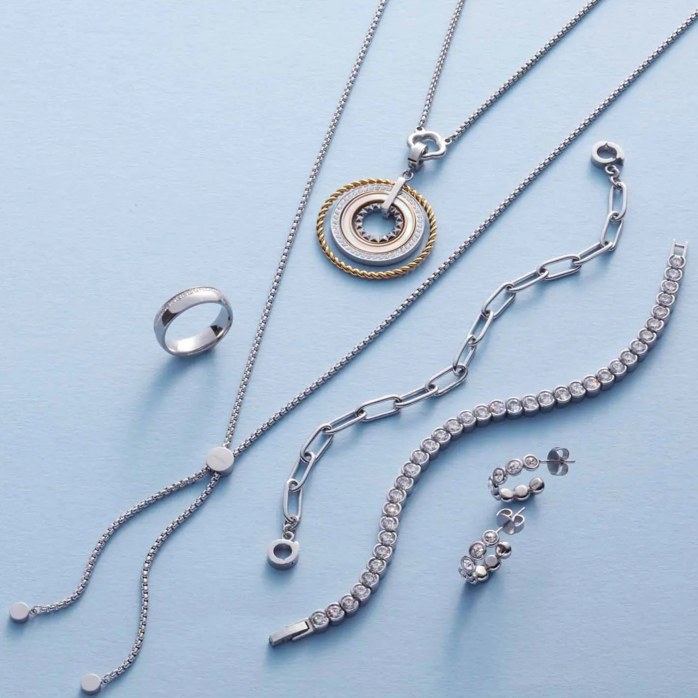 Ohrstecker CREMONA silber*LEONARDO Discount